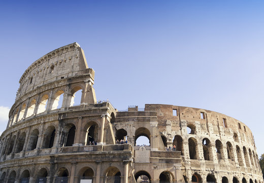  Colosseum Amphitheater in Rome