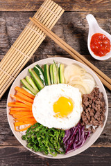 bibimbap,korean food