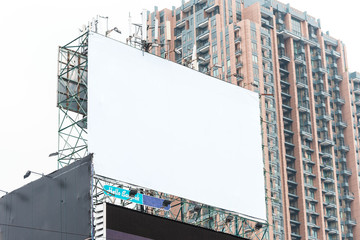 Obraz premium Blank bill board for advertising