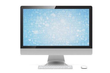 Fototapeta premium Modern Screen Monitor