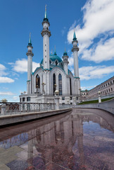 Qol Sharif mosque in Kazan, Russia. Vertical shot