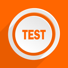 orange flat vector icon