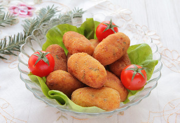 Meat croquettes 