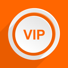  flat orange vector icon