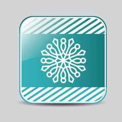 snowflake icon design 