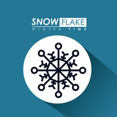 snowflake icon design 