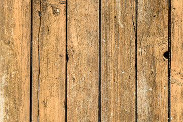 Vintage wood texture background, painted planks.