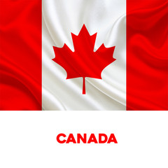 Obraz na płótnie Canvas Canada flag