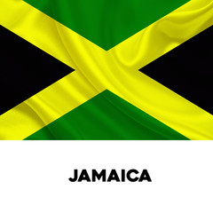 Jamaica flag,