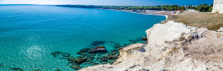 beach on the coast of Puglia