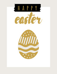 Vector Easter card festive background element illustration for print