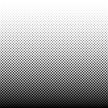 Halftone Squares Pattern. Halftone Background in Vector