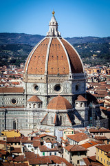 Fototapeta na wymiar Florence Panorama in Tuscany, Italy