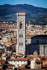 Fototapeta premium Florence Panorama in Tuscany, Italy