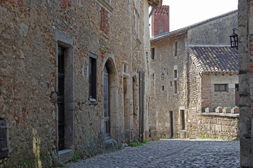 Fototapeta na wymiar Medieval town of Perouges