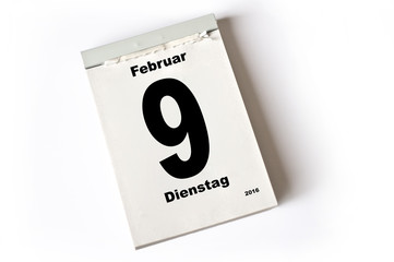 9. Februar 2016