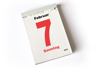 7. Februar 2016