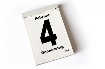 4. Februar 2016