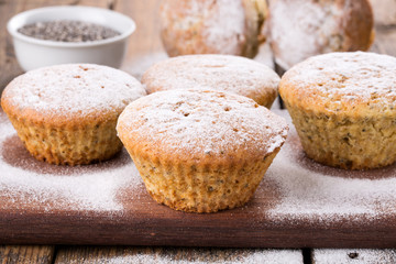 Muffins with chia seeds
