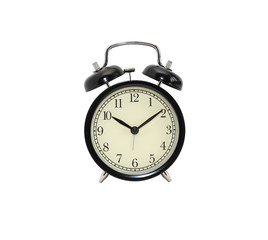 Alarm Clock On White