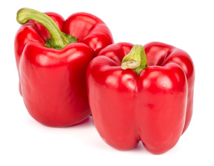 red pepper isolated on white background