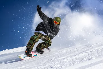Fototapeten Snowboard-Stil © Silvano Rebai