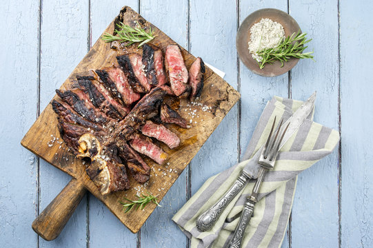 Dry Aged Barbecue Porterhouse Steak