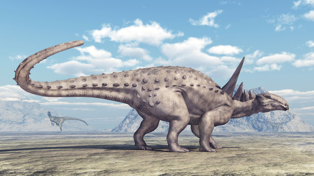Dinosaurier Sauropelta