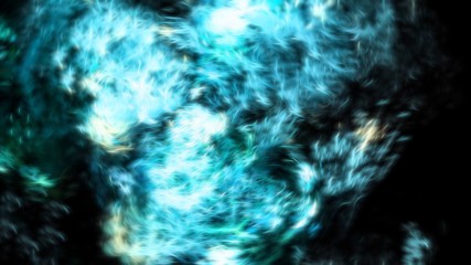 Modern curly fractal background