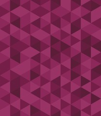 Colorful tile vector background illustration with violet, purple and pink triangle geometric mosaic