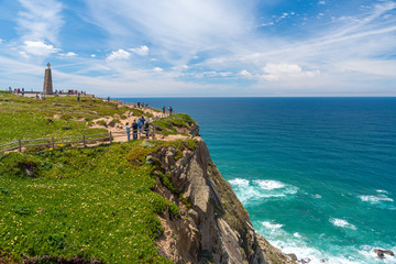 Cabo de Roca - Viewpoint at the coast of Portugal