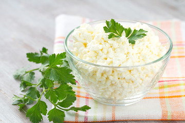 Fresh cottage cheese