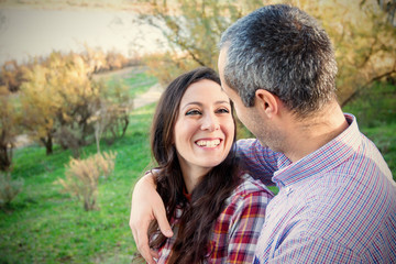 Fototapeta premium Happy Smiling Couple in love