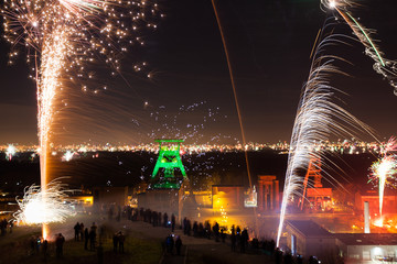 Silvester auf der Halde Hoheward