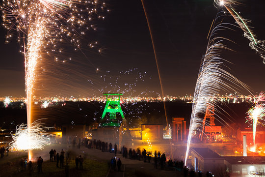 Silvester auf der Halde Hoheward
