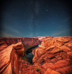 Grand Canyon at night