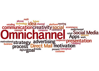 Omnichannel, word cloud concept 9