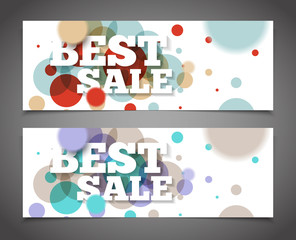 Best sale banner or offer design template. Sale banner design, b
