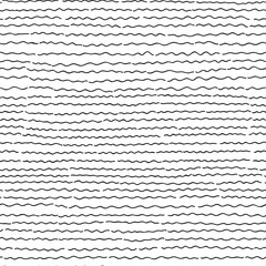Vector seamless abstract pattern, waves - 101325634