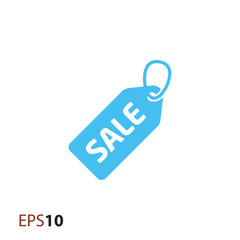 Sale tag icon for web and mobile