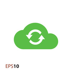 Cloud sync icon for web and mobile