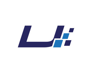 LJ digital letter logo