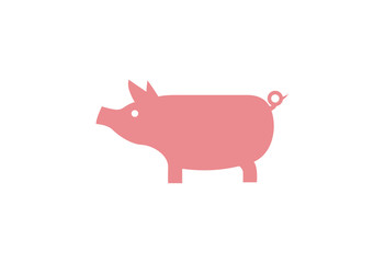 Pig Logo Vector Illustration