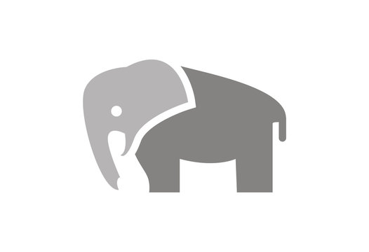 Elephant Logo Vector Illustration