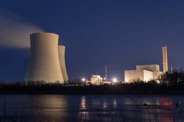 Germany, Nuclear Power Plant Philippsburg, Baden Württemberg