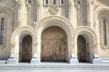 Holy Trinity Cathedral (Tsminda Sameba). Tbilisi, Georgia
