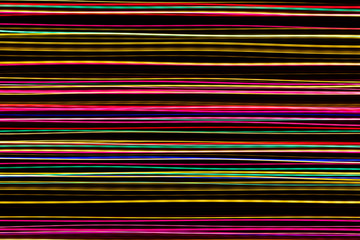Modern art. Long exposure neon lights texture.