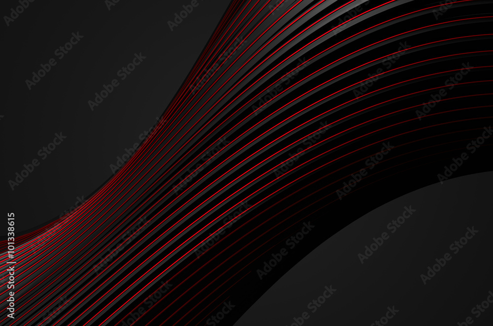 Poster abstract rendering of surrealistic structure.