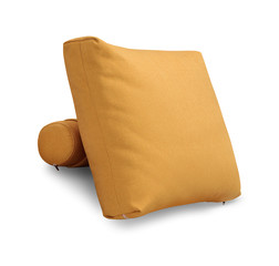 Upholstery sofa pillow isolated on white background with clipping path