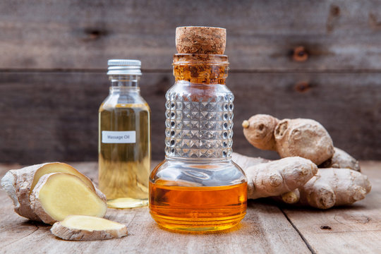 Alternative medicine and nature spas ingredients - Ginger root a